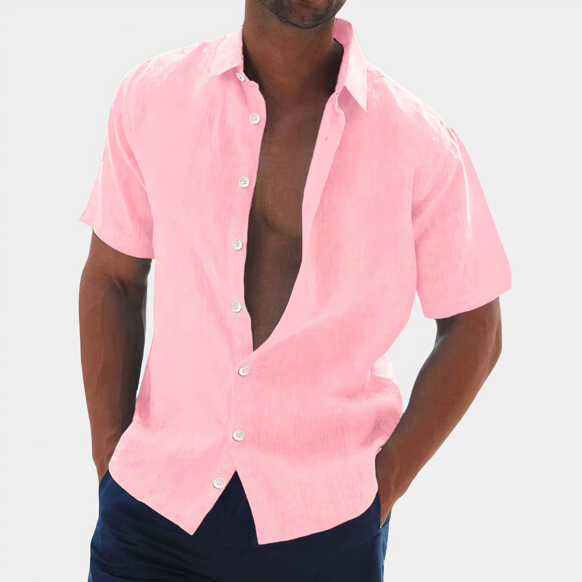 Pat® | Casual Linen Shirt - Image 3