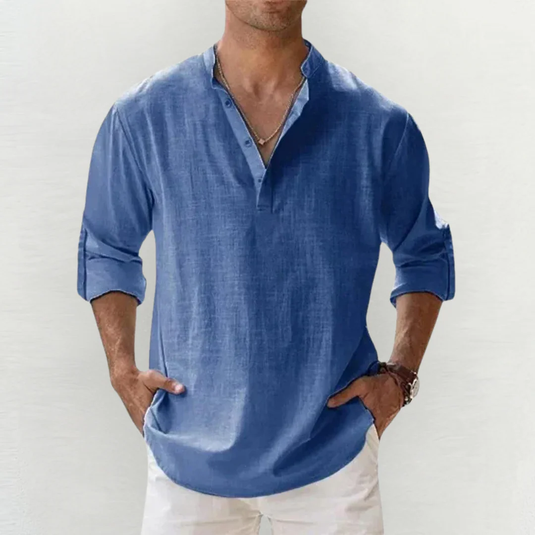 Patrick® | Premium Cotton-Linen Stretch Shirt - Image 5