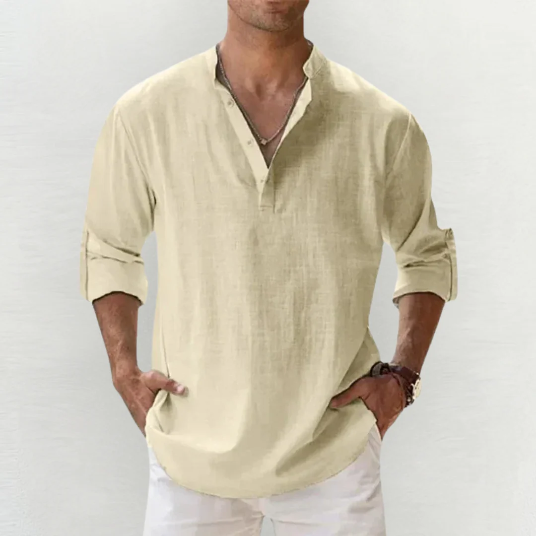 Patrick® | Premium Cotton-Linen Stretch Shirt - Image 8