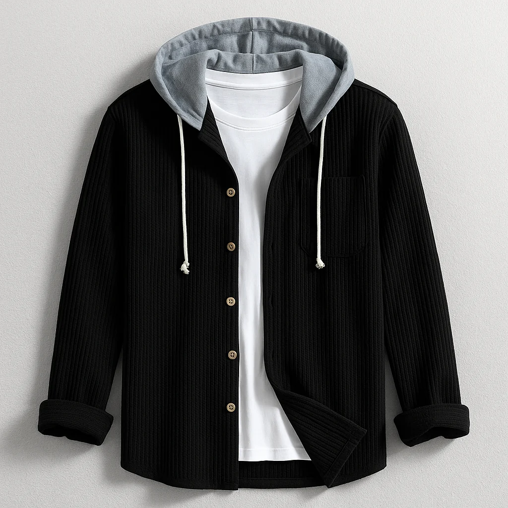 Paul | LUXURY HOODED SHIRT - Image 6