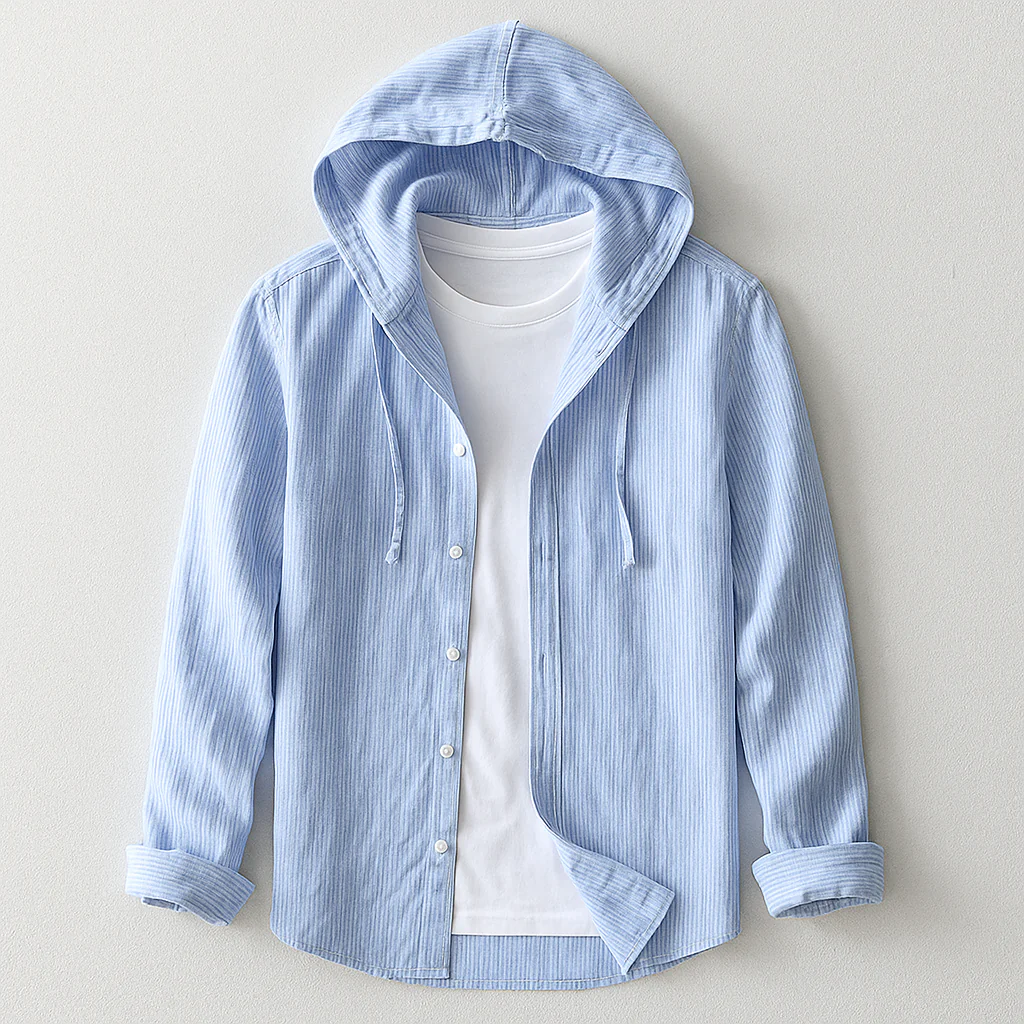 Pedro | LUXURY HOODED SHIRT - Image 2