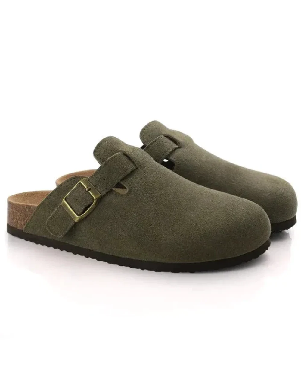 Pedro | Oxford Suede Clogs - Image 2