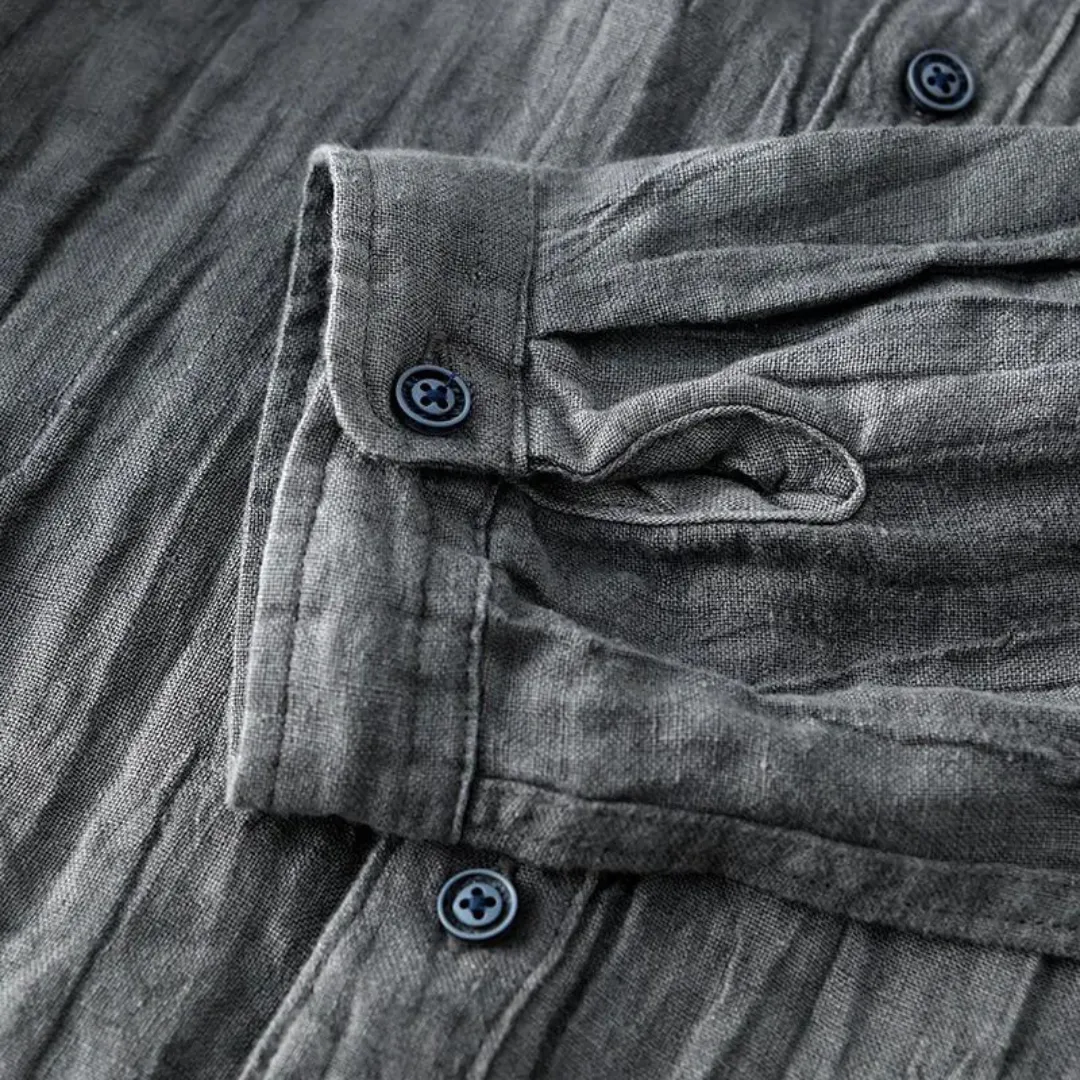 Perfecto | Oliver Lightweight Summer Linen Shirt - Image 4