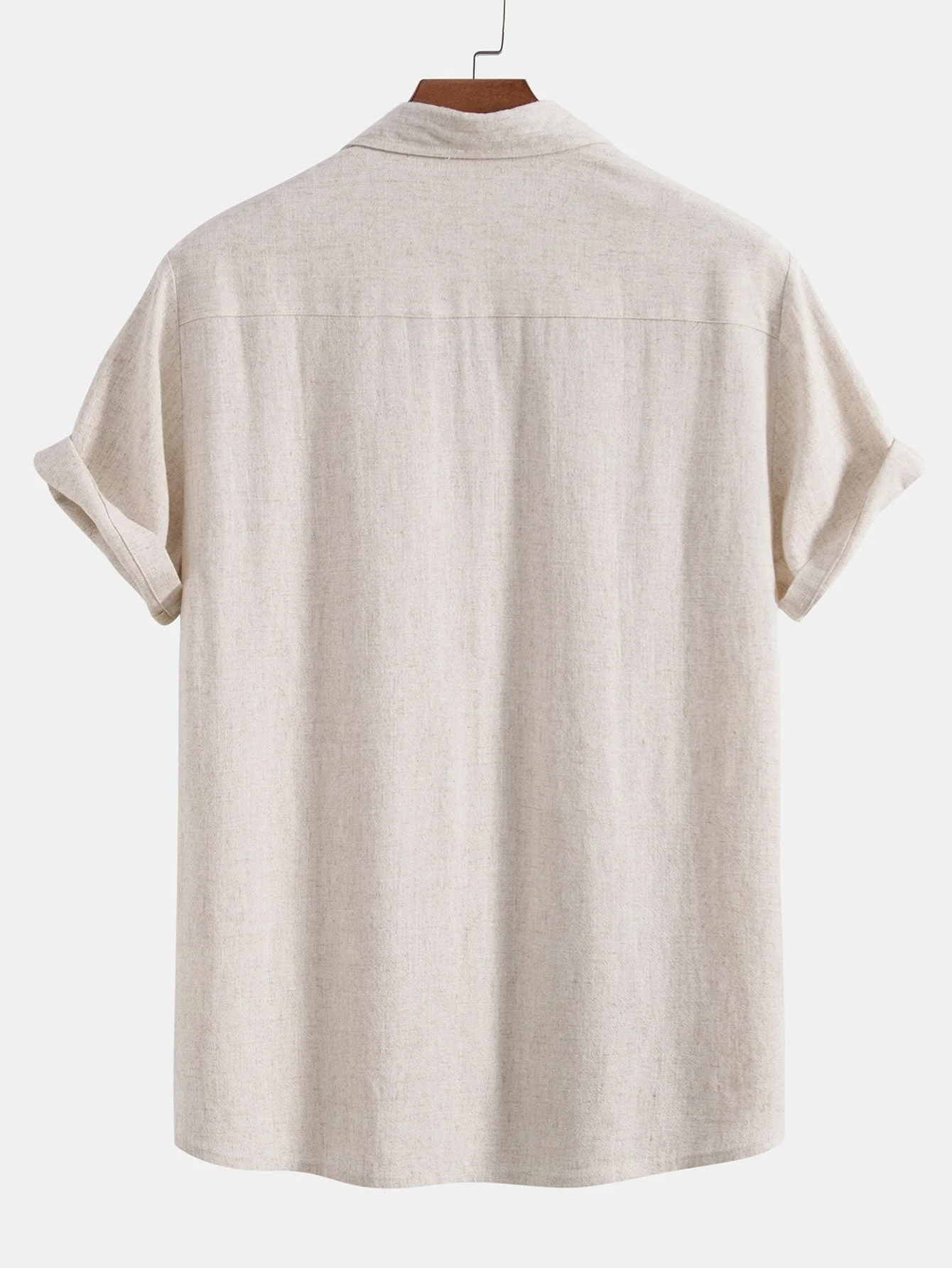 Peyton® | Linen Rayon Blend Button Up Shirt & Straight Leg Linen Pants - Image 11