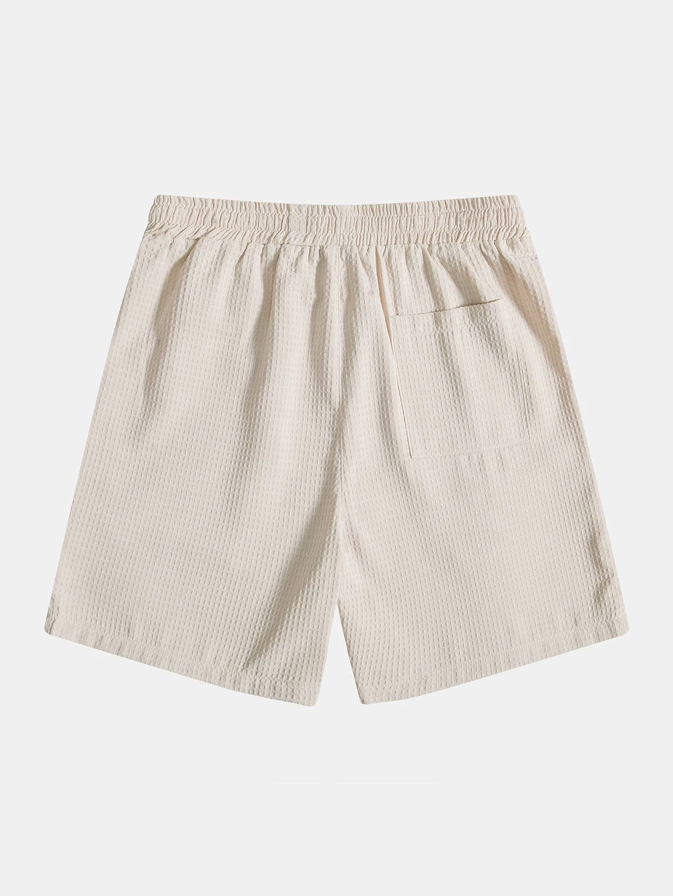 Plácido® | Waffle Revere Collar Shirt & Shorts - Image 8