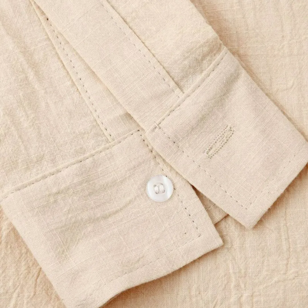 Policarpo | Hugo Relaxed Fit Linen Shirt - Image 4