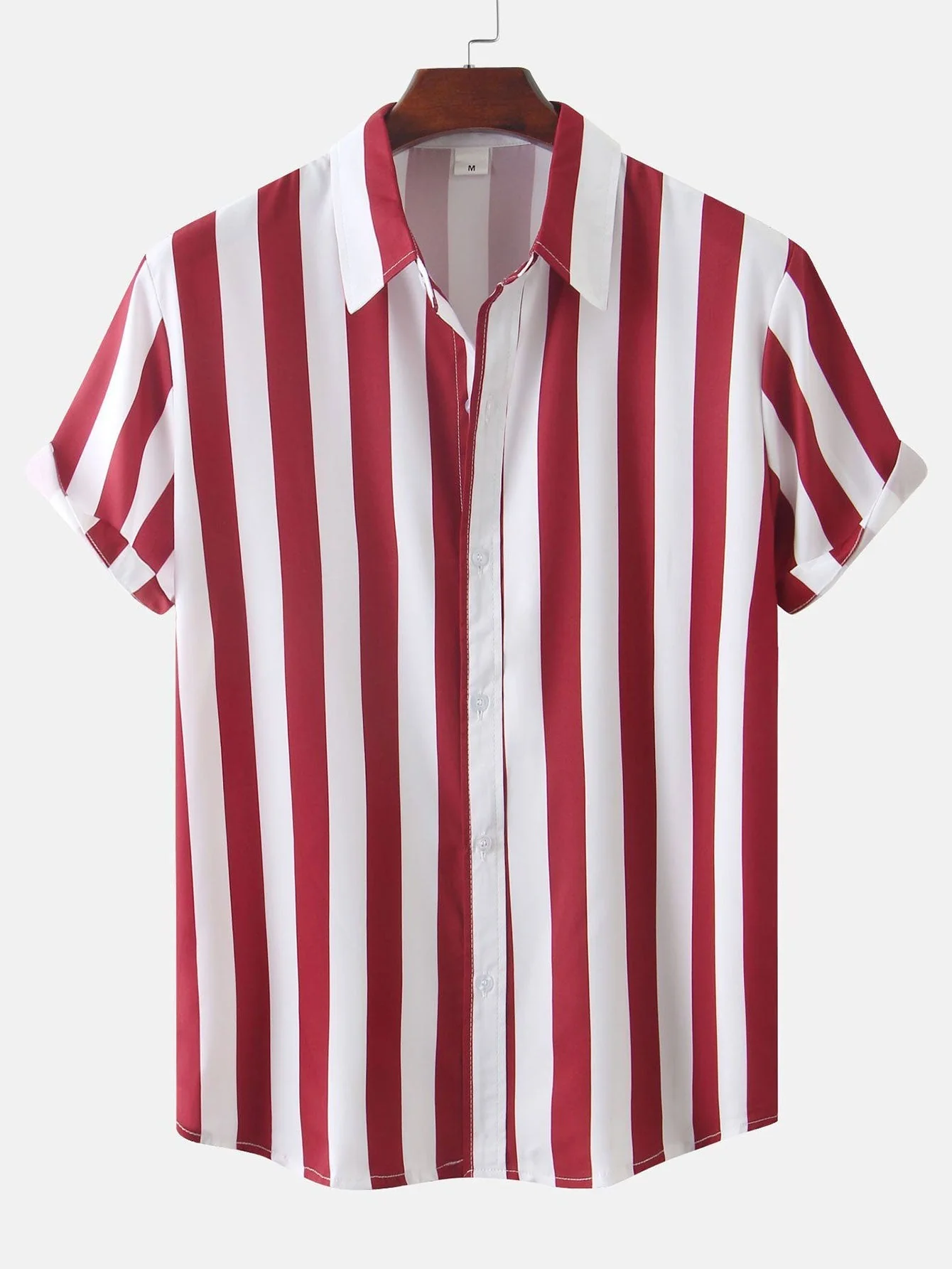 Próspero® | Stripe Print Shirt & Swim Shorts - Image 2