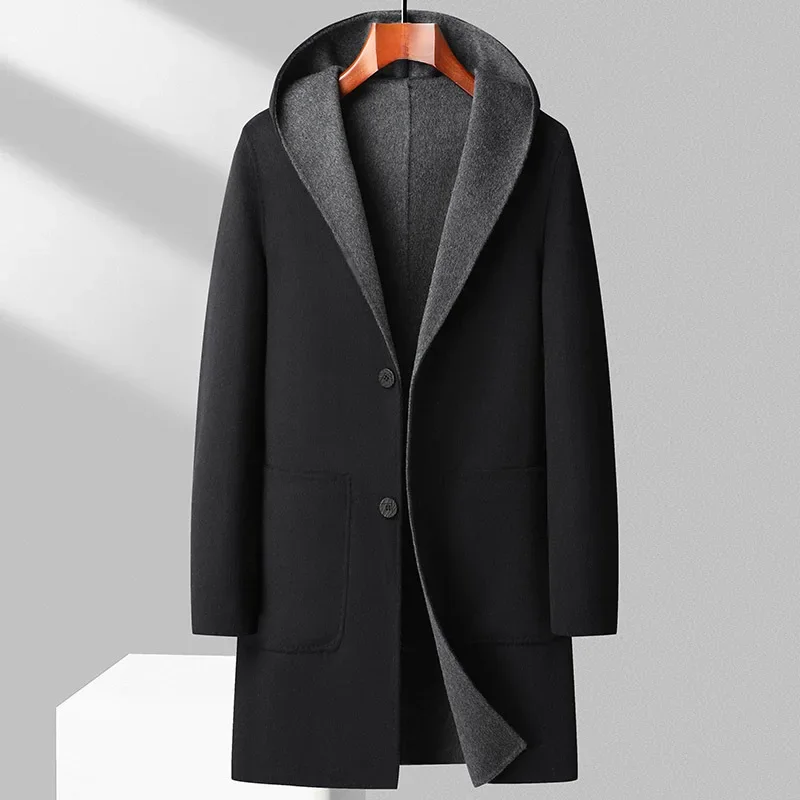 Quentin® | CARLO WOOL REVERSIBLE OVERCOAT - Image 2