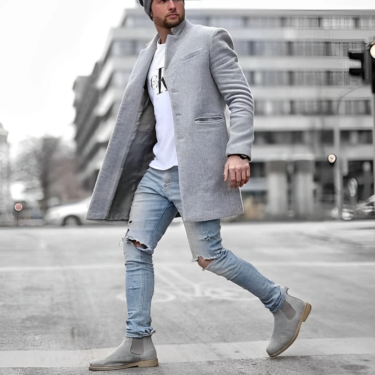 Quentin® | Men’s Winter Coats With Stand Collar