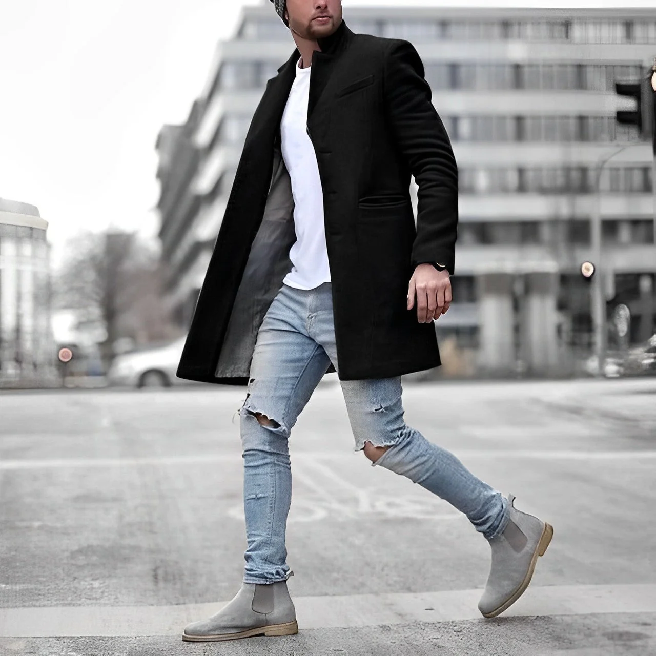 Quentin® | Men’s Winter Coats With Stand Collar - Image 2