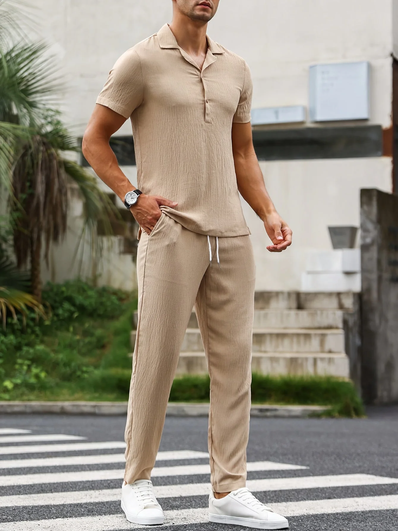 Quincy® | Two-Piece Casual Summer Outfit For Men - Image 6