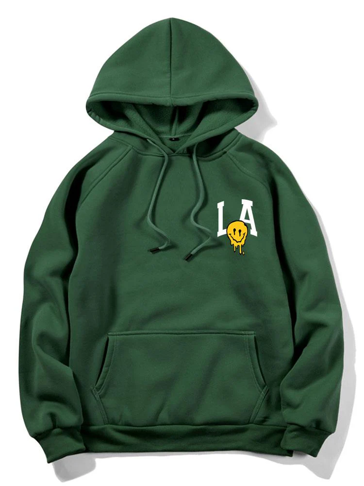 Quincy | LA Smiley Print Hoodie - Image 13