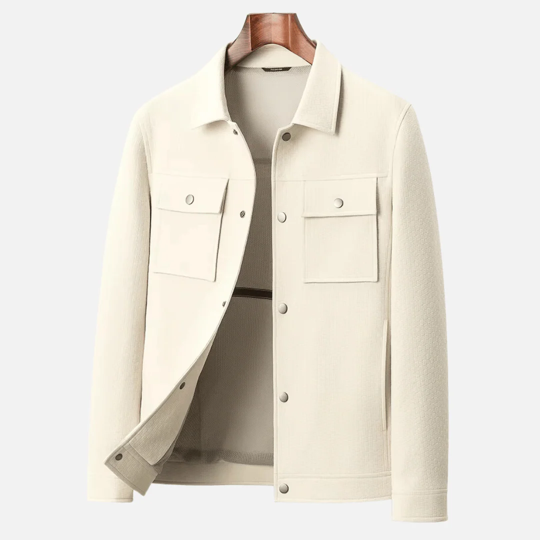 Quinn | Elliot Vintage Textured Cotton Knit Jacket - Image 5