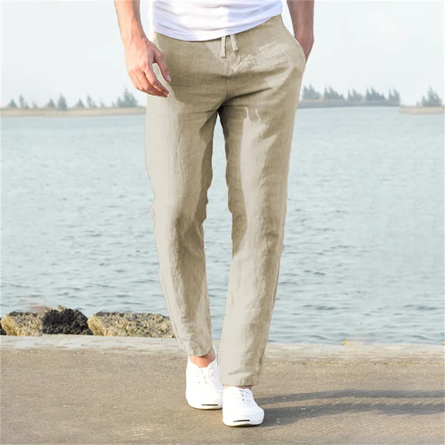 Raimundo® | Linen Trousers With Drawstring, Breathable And Relaxed - Image 12