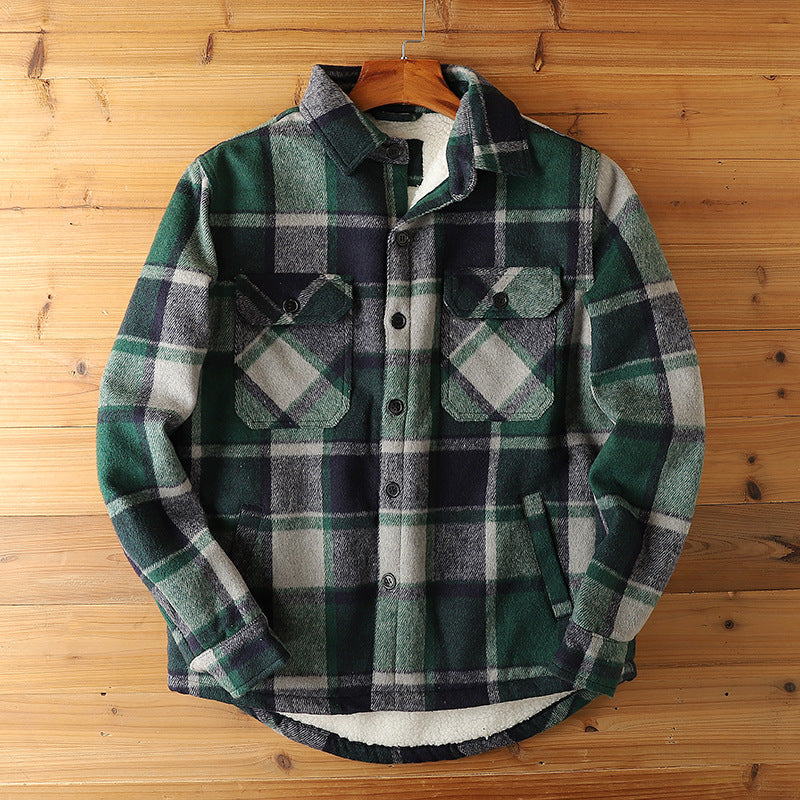 Raimundo® | Outlander Flannel Sherpa Jacket - Image 10