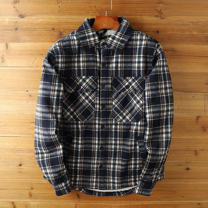 Raimundo® | Outlander Flannel Sherpa Jacket - Image 11