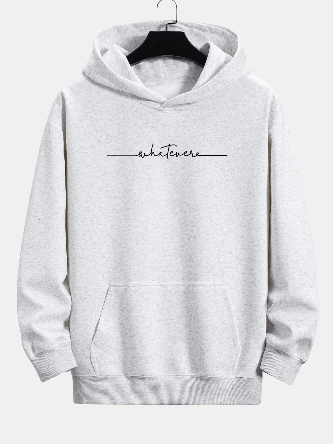 Ramiro | Slogan Print Relax Fit Hoodie - Image 9