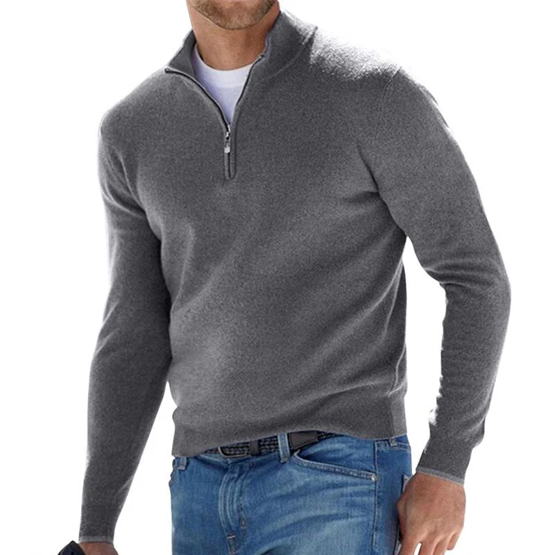 Raúl® | Ribbed Sweater With Zip - Image 7