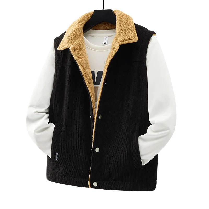 Raúl® | Sherpa-Lined Corduroy Vest - Image 2