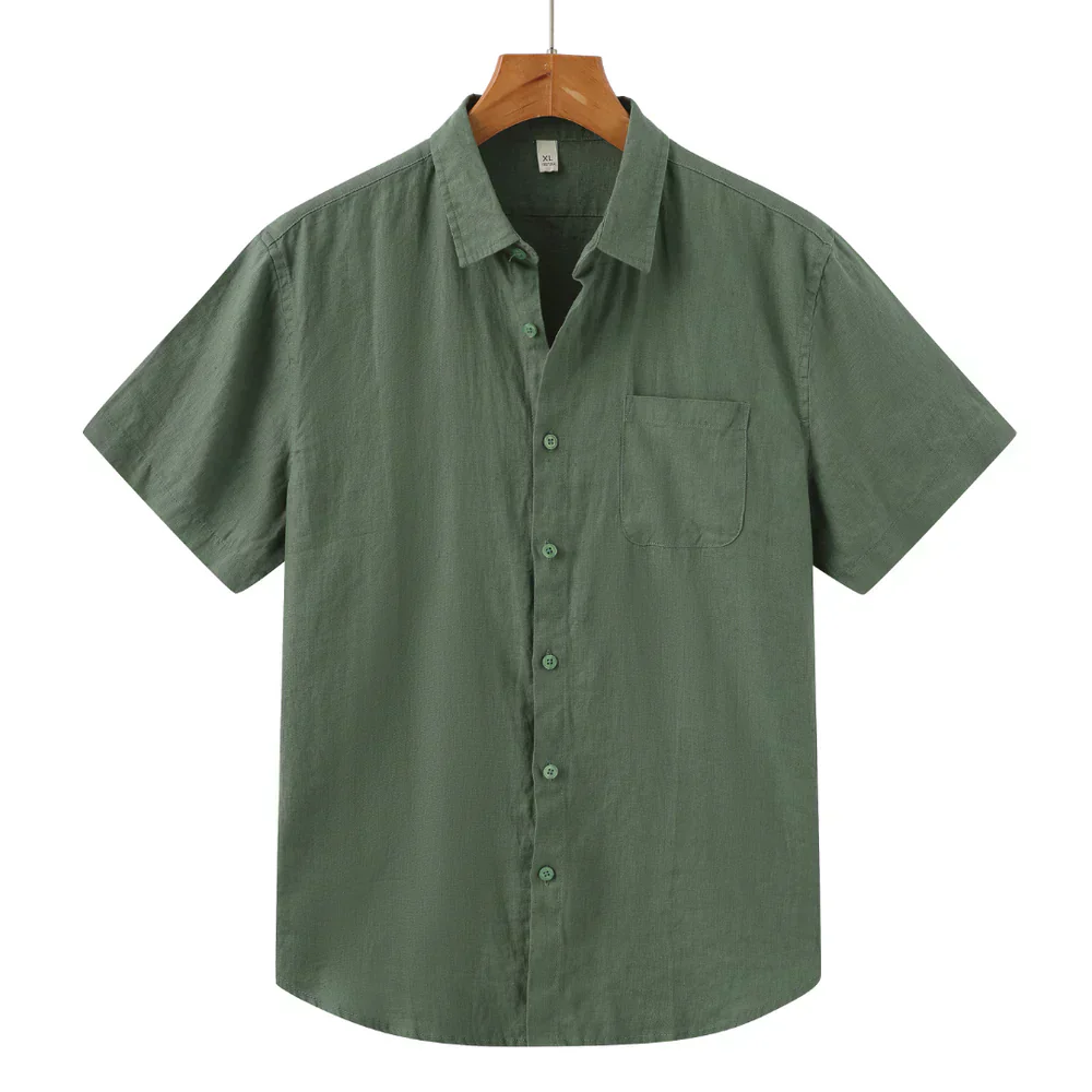 Ray® | Linen Shirt Short Sleeve - Image 7