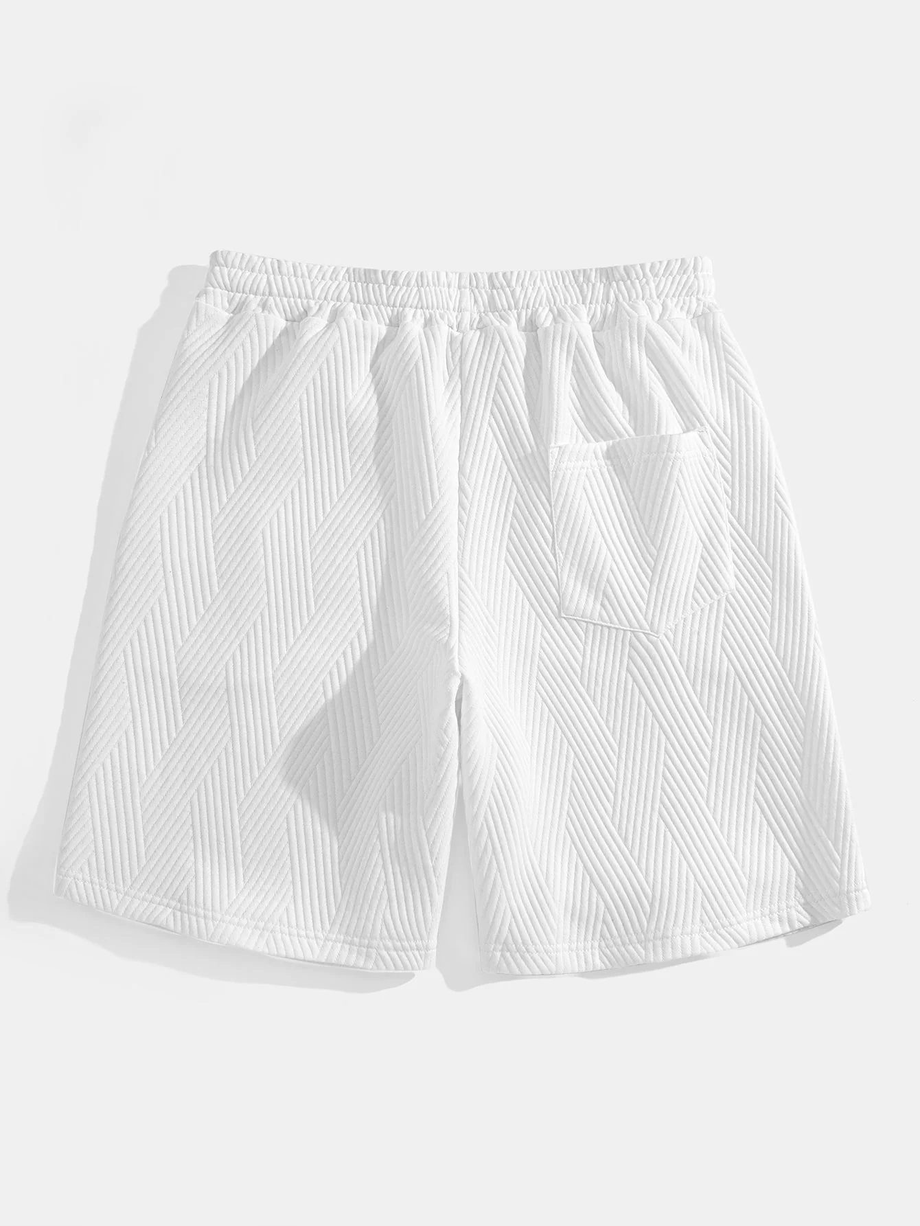Raymond® | Striped Jacquard Sleeveless Hooded T-Shirt & Shorts - Image 14