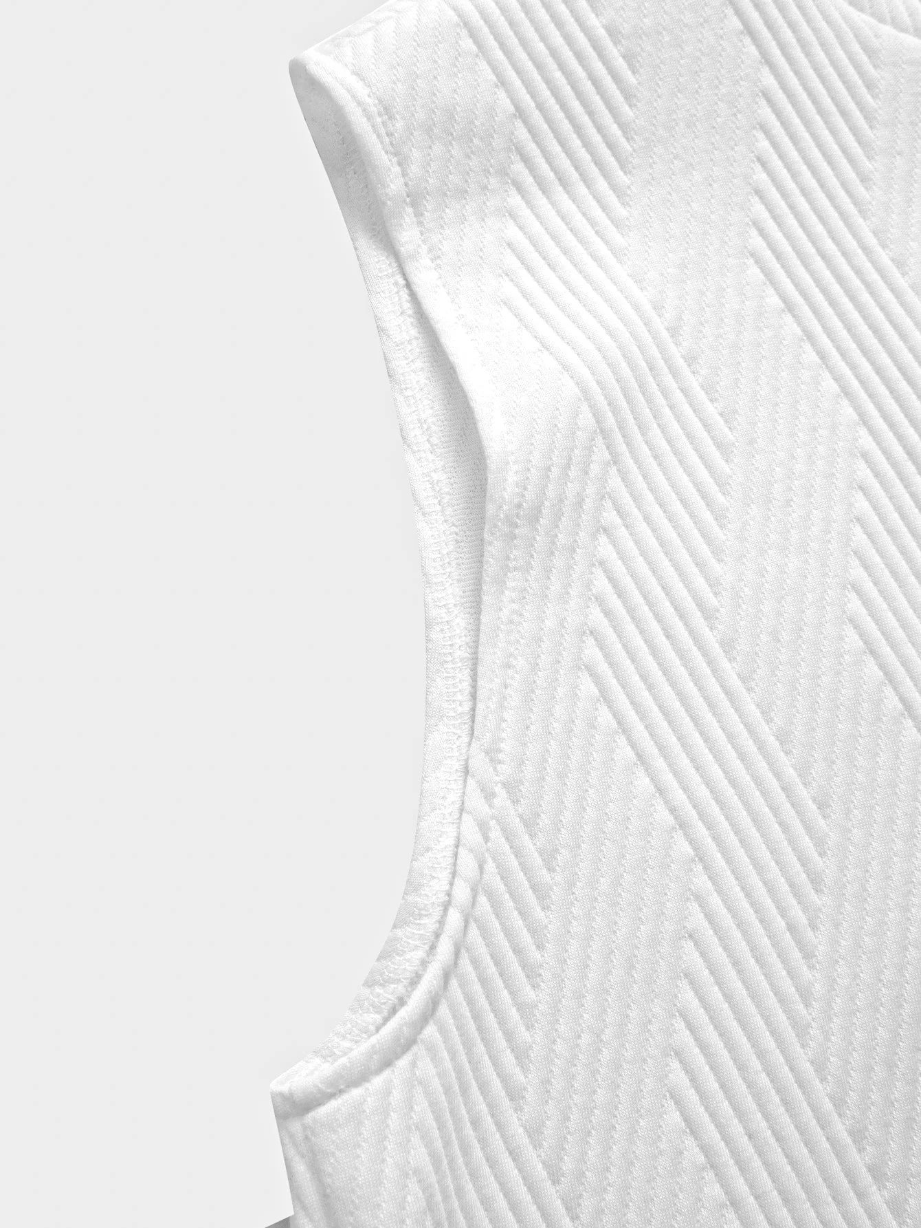 Raymond® | Striped Jacquard Sleeveless Hooded T-Shirt & Shorts - Image 20