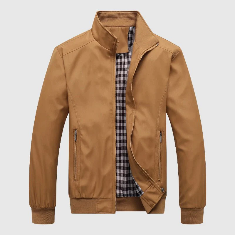 Renzo® | Marco De Luca Slim Bomber Jacket - Image 2