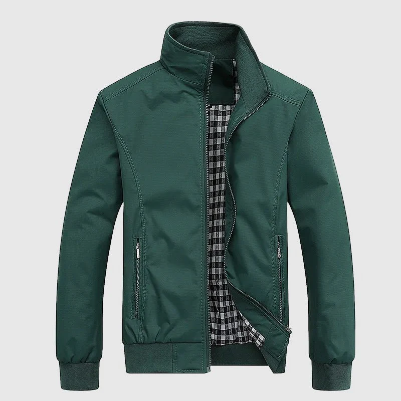 Renzo® | Marco De Luca Slim Bomber Jacket - Image 3