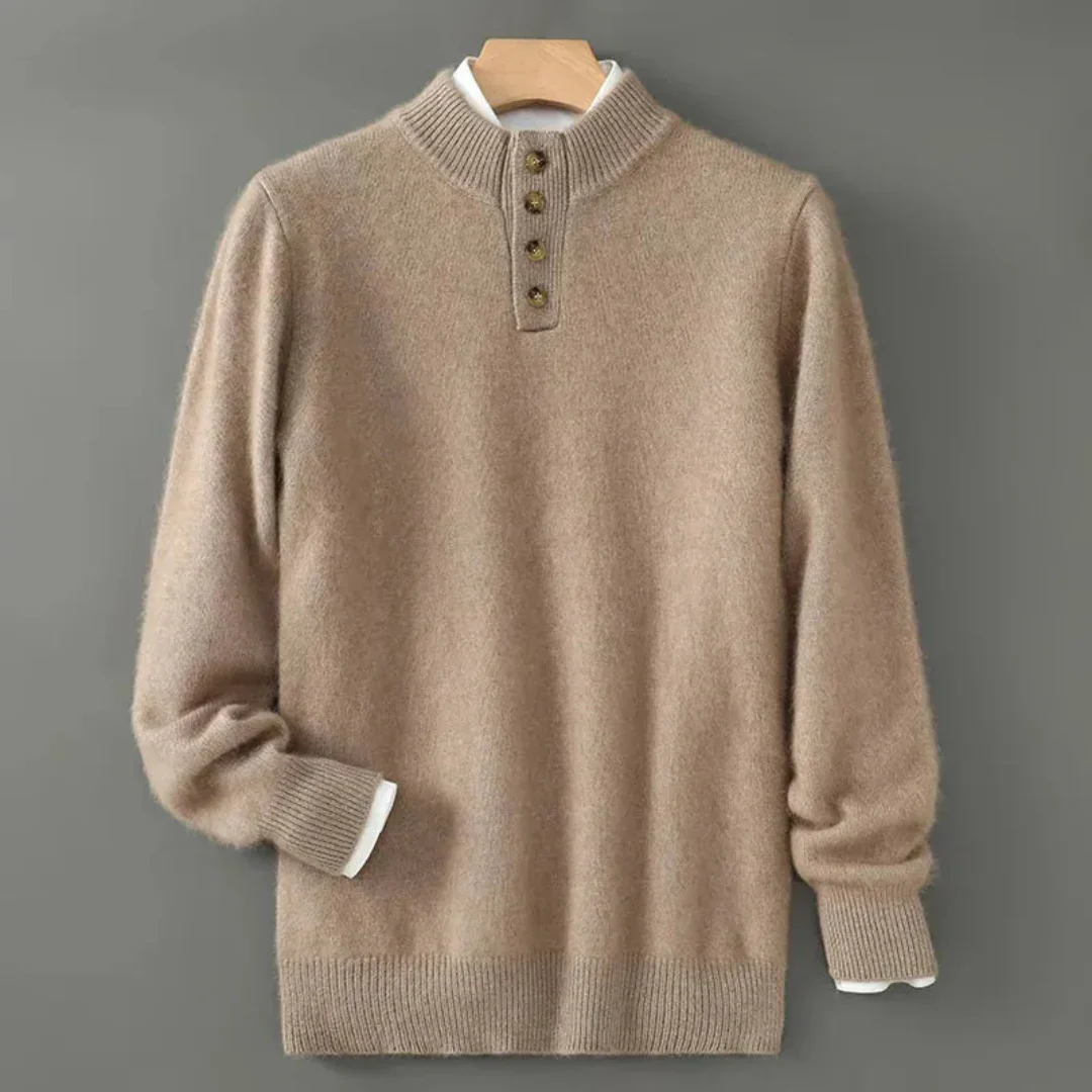 Renzo | Neck Cashmere Sweater