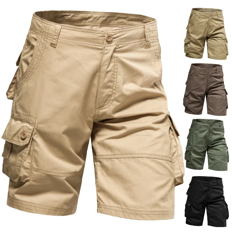 Rhys | Multi-Pocket Men's Shorts - Image 8