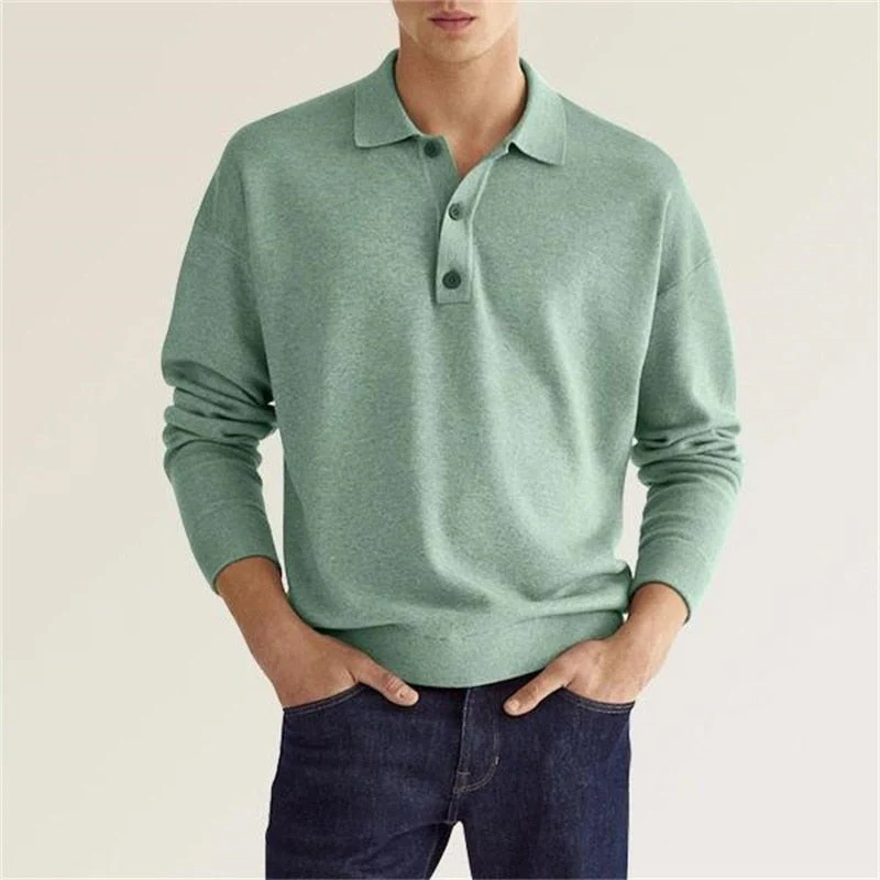 Ricardo® | Refined long-sleeved polo shirt - Image 2