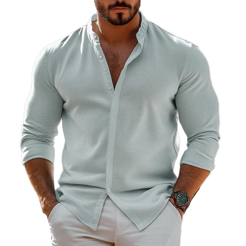 Ricardo | Men'S Casual Loose Long Sleeve Shirt - Image 4