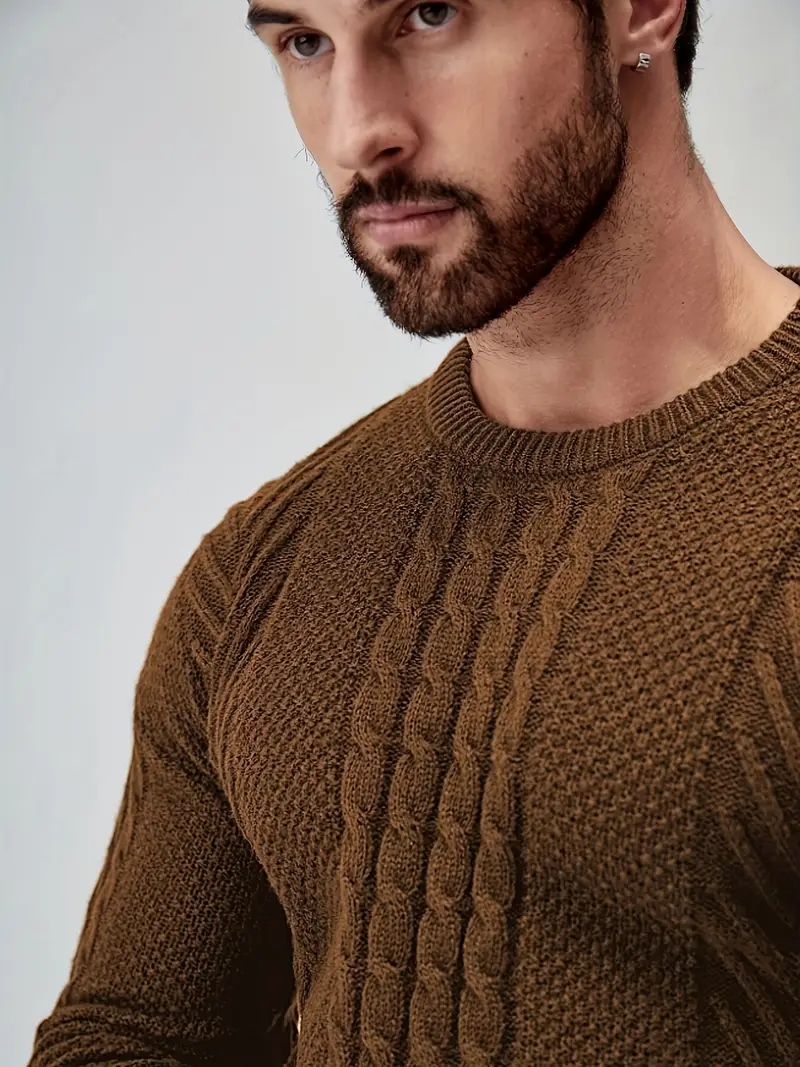 Richard® | Rib Knit Sweater For Men - Image 4