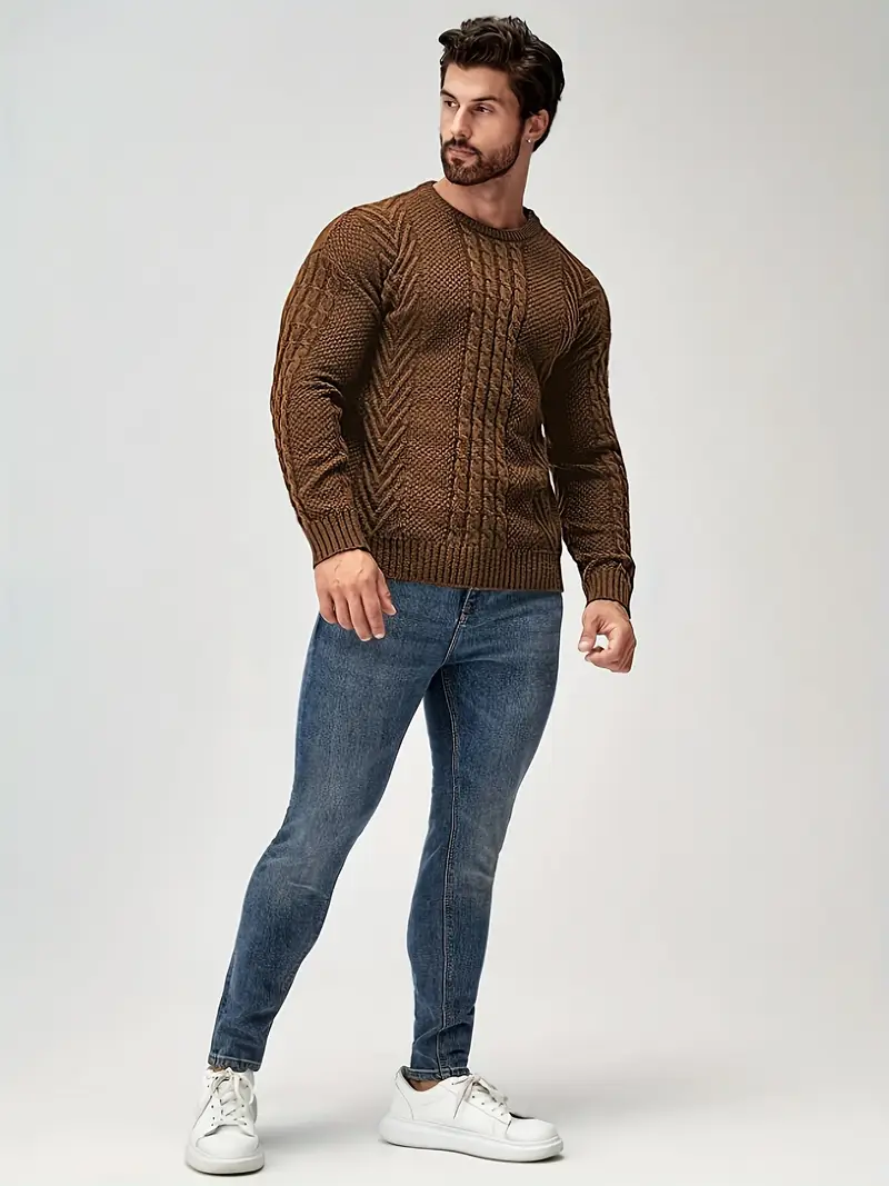 Richard® | Rib Knit Sweater For Men - Image 5