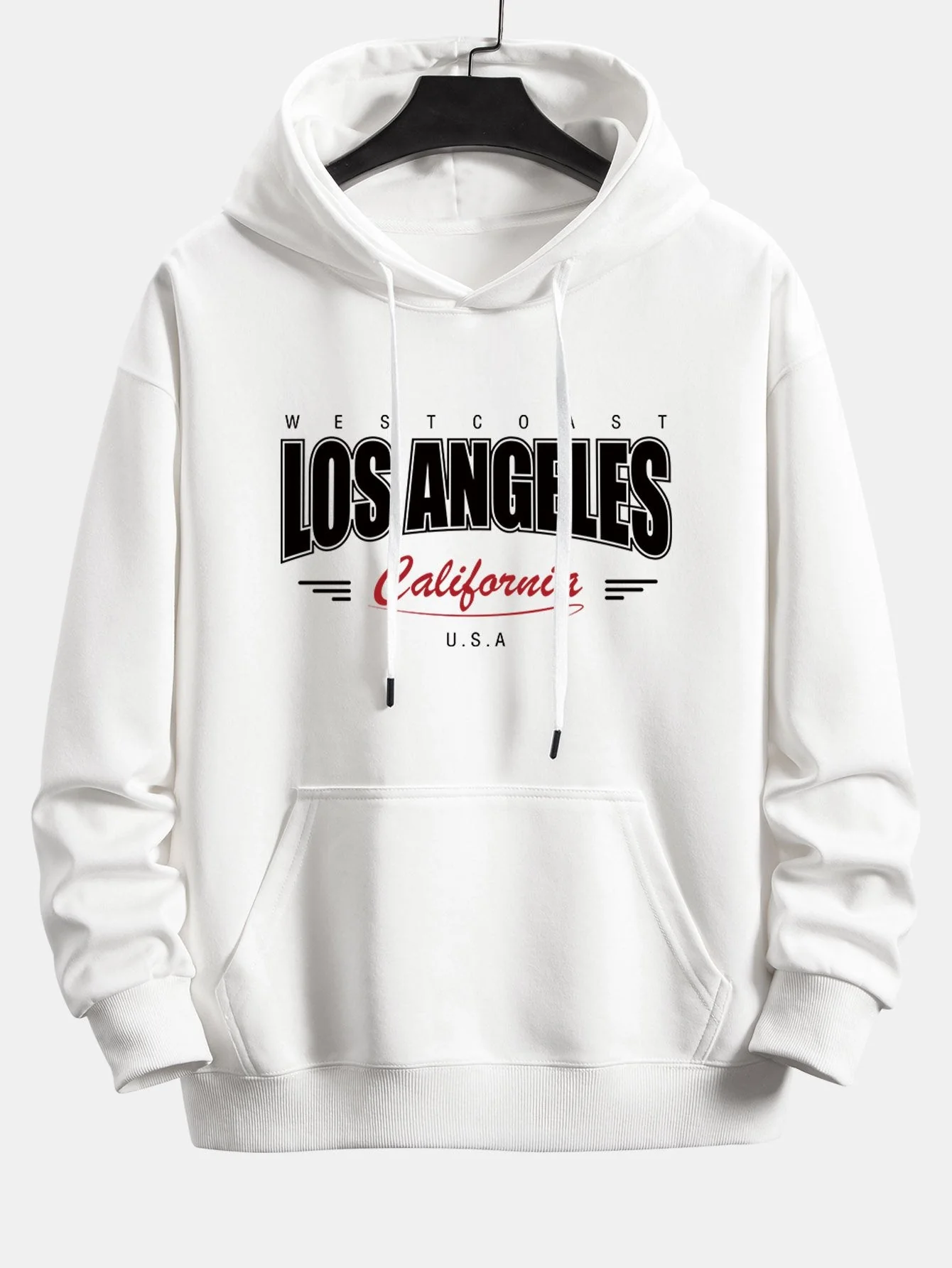 Riggs | Los Angeles Print Relax Fit Hoodie