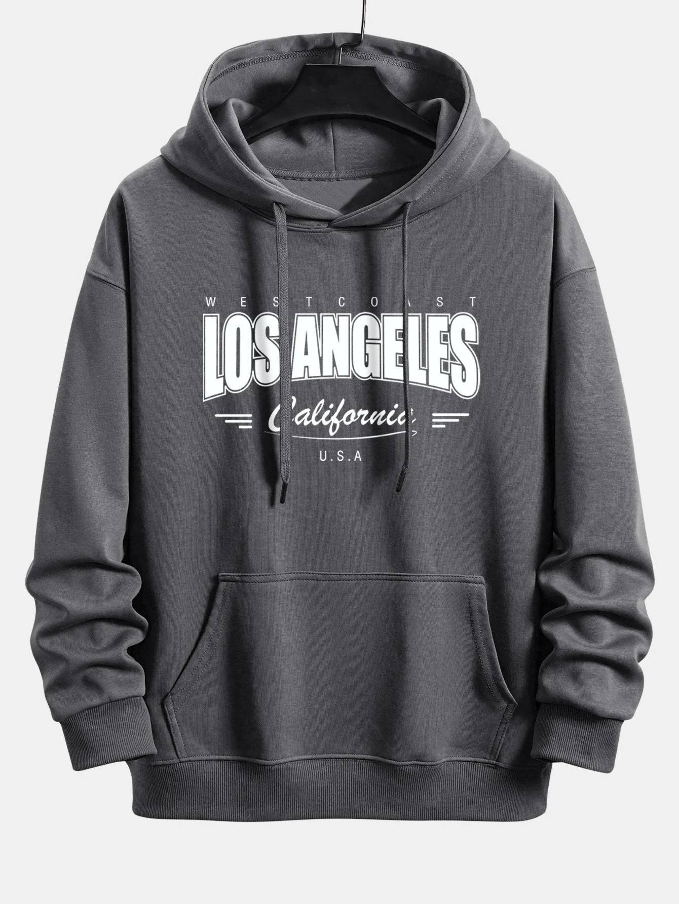 Riggs | Los Angeles Print Relax Fit Hoodie - Image 3