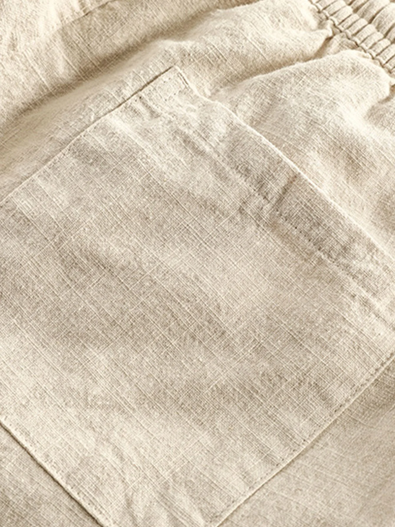 Rishi® | Linen And Cotton Mix Ankle-Length Trousers - Image 10