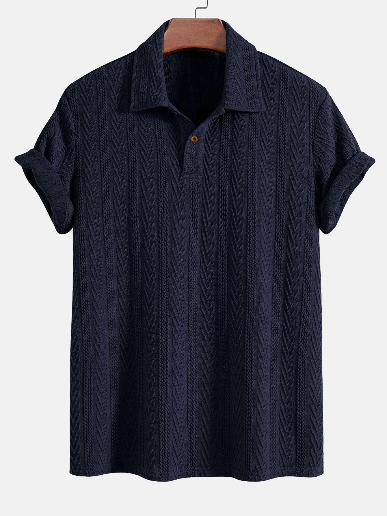Robert® | Short Sleeve Jacquard Polo