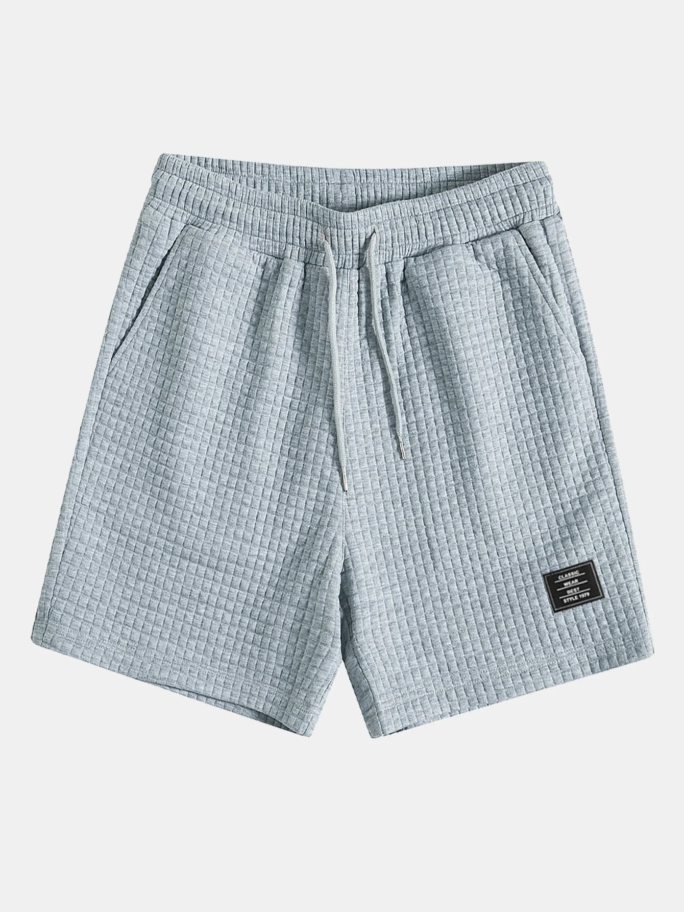 Rocco® | Kangaroo Pocket Waffle Hooded T-Shirt & Shorts - Image 16