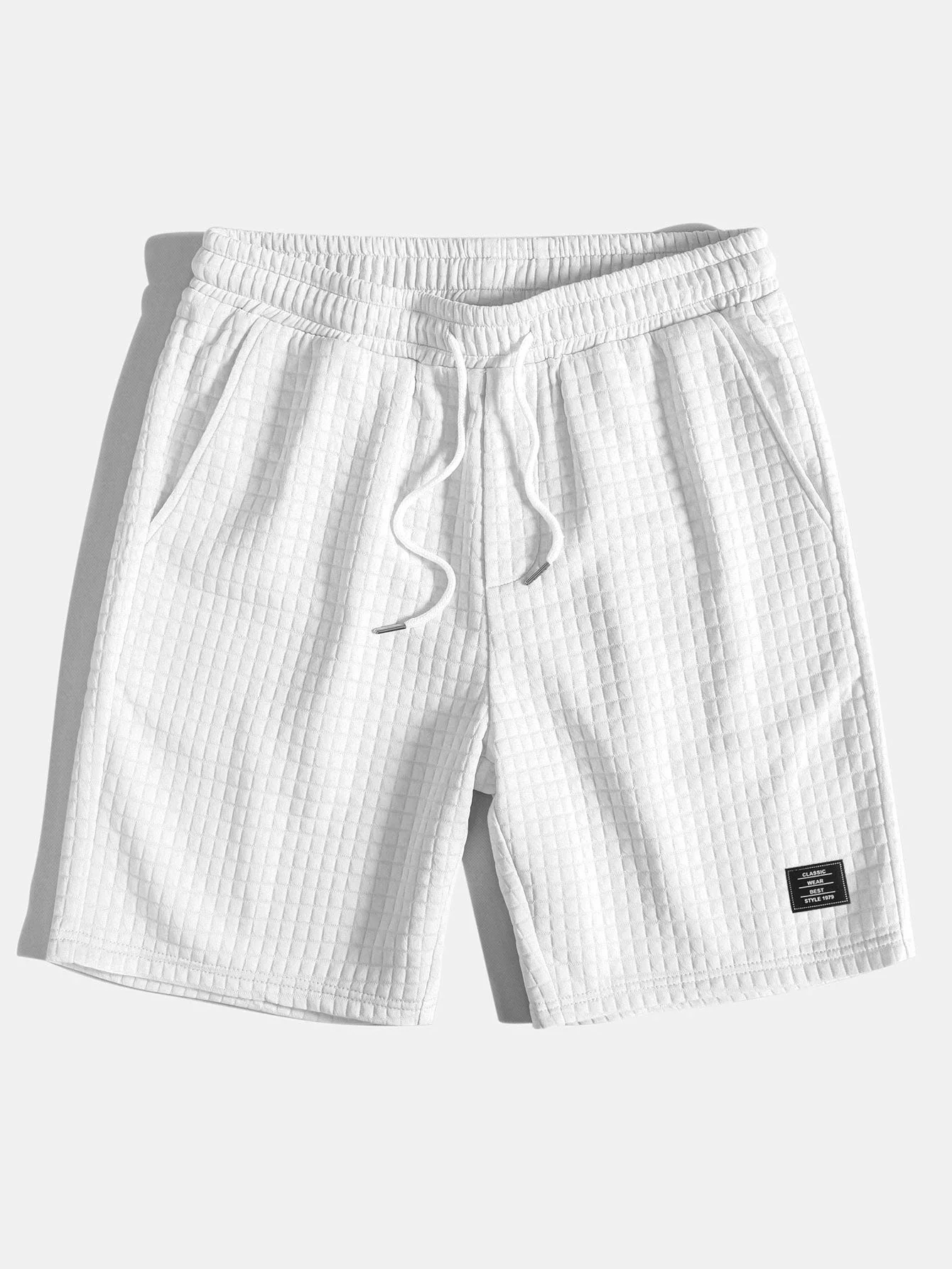 Rocco® | Kangaroo Pocket Waffle Hooded T-Shirt & Shorts - Image 17