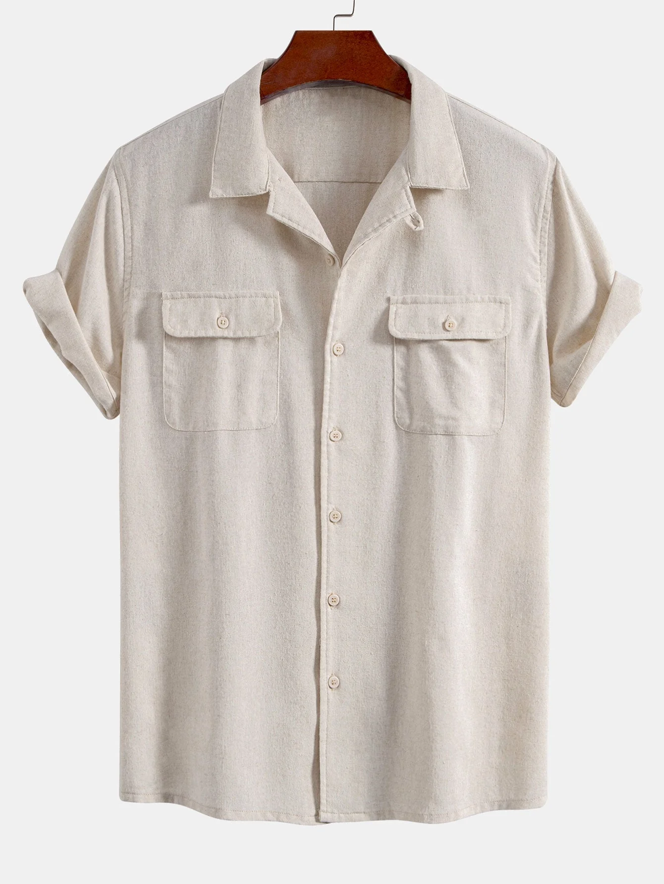Rodney® | Linen Cuban Shirt With Pockets