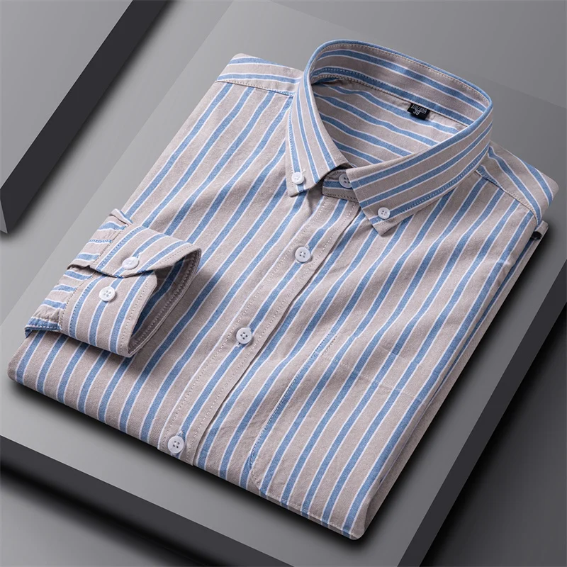 Roman | Givalli - Men's Chic Oxford Shirt - Image 2
