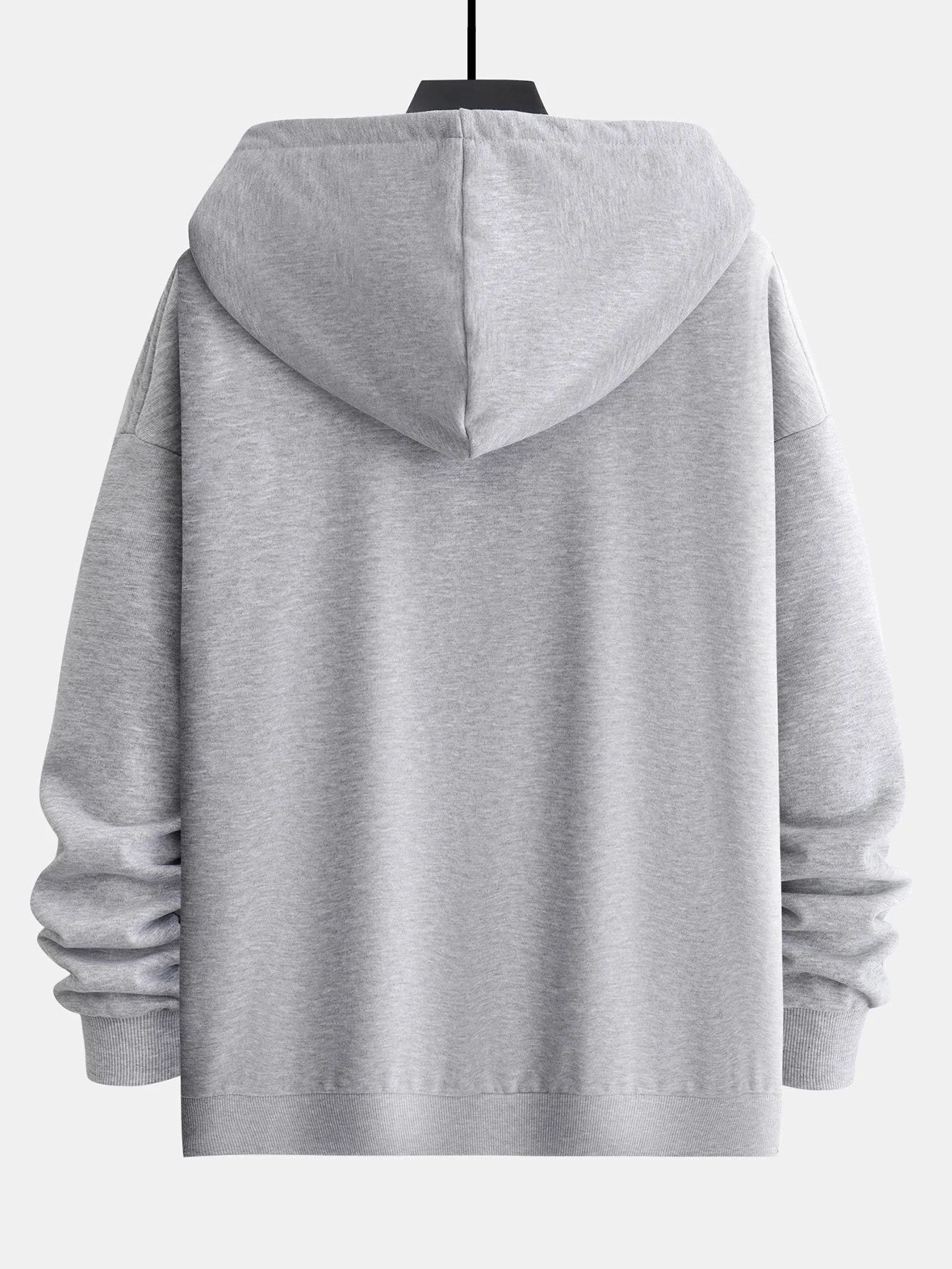 Romeo | Basic Relax Fit Zip Hoodie - Image 12