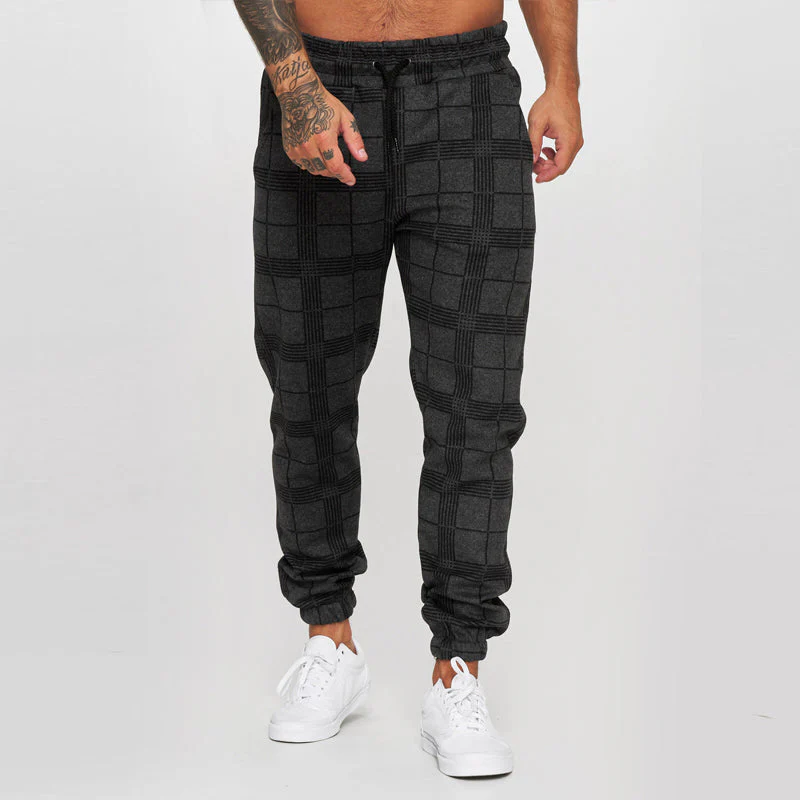Ron® | Men'S 3D Digital Plaid Pants - Image 3