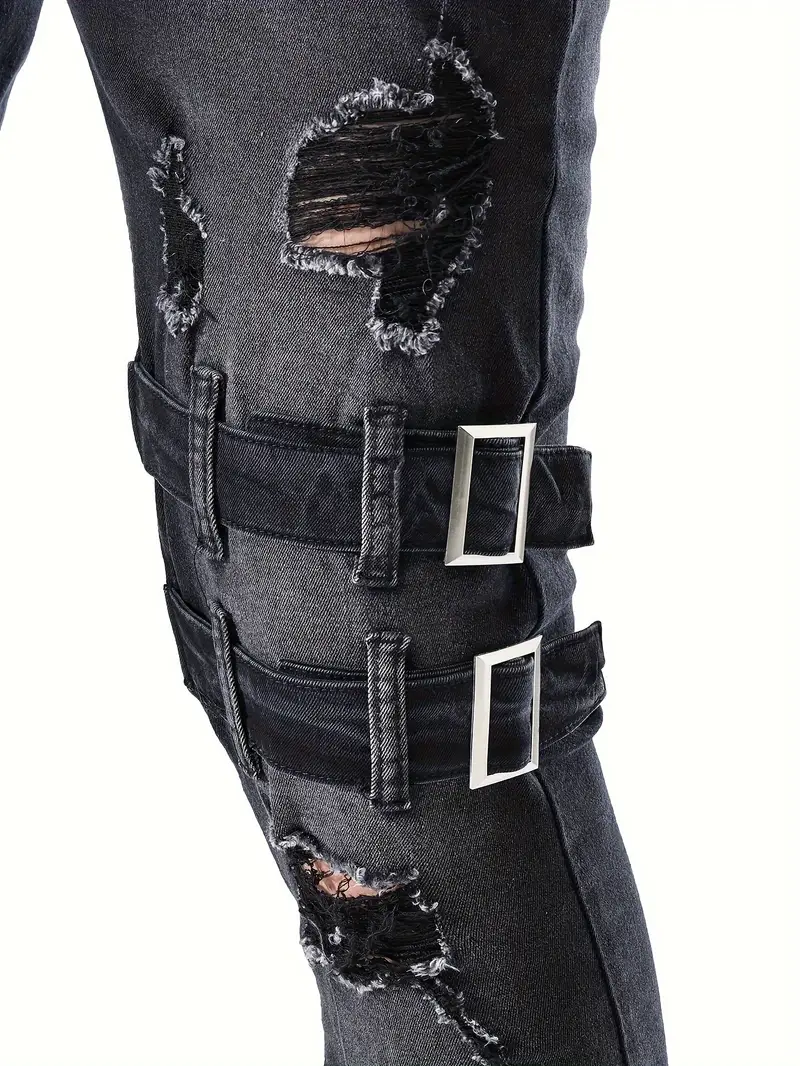 Rosendo® | Casual Biker Jeans For Men - Image 3