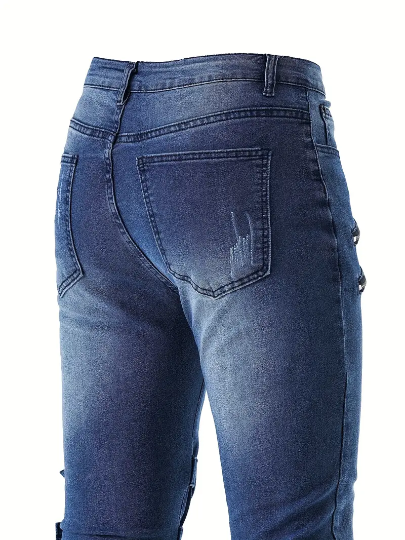 Rosendo® | Casual Biker Jeans For Men - Image 8