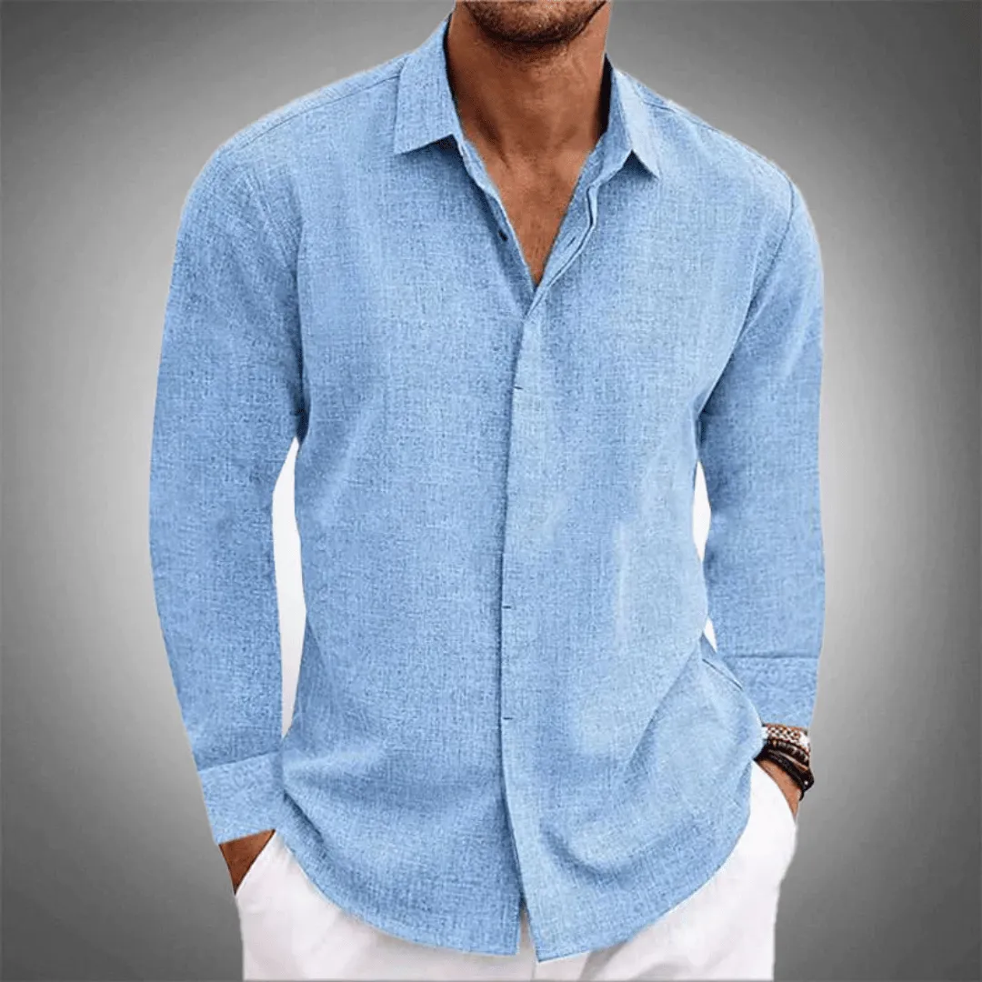 Rosendo | Ethan Signature Linen Shirt - Image 3