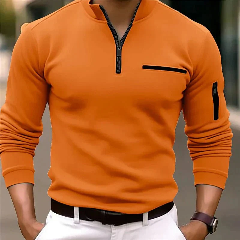 Ross® | Modern Polo With Zip Details - Image 2