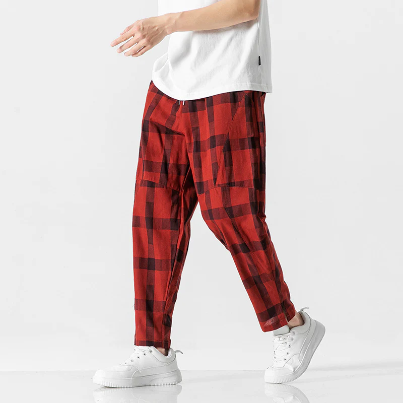 Rowan® | Tapered Check Pants - Image 3
