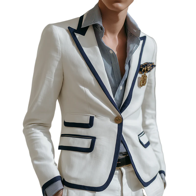 Roy | Men'S Vintage Casual Cotton Elegant Stitching Blazer